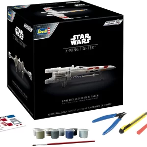 Revell Adventskalender Star Wars X-Wing Fighter Easy-click-system, Bausatz Zum… 11