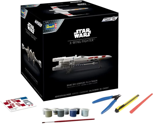 Revell Adventskalender Star Wars X-Wing Fighter Easy-click-system, Bausatz Zum… 4
