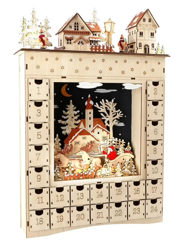 Small Foot LED-Adventskalender “Wintertraum” Zum Befüllen 1
