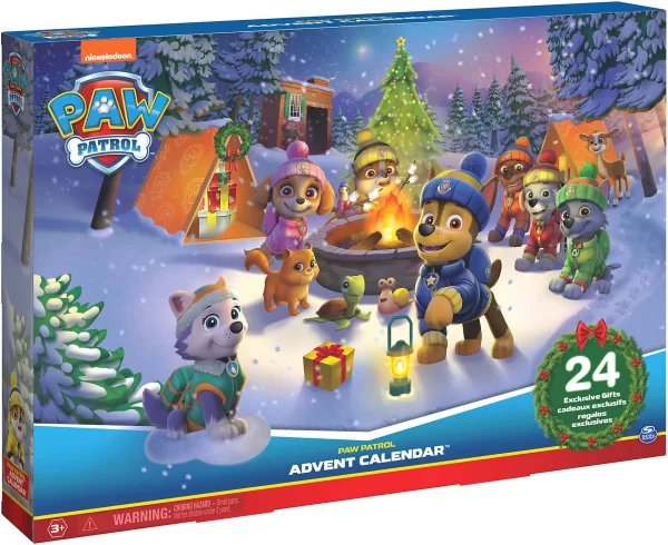 SPIN MASTER PAW Patrol Adventskalender Mit 24 Spielzeug-Überraschungen 1